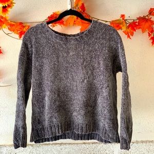 Aerie velvet knit sweater